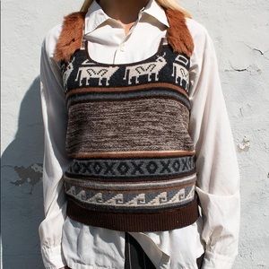 John Paul Gaultier Layering sweater tank